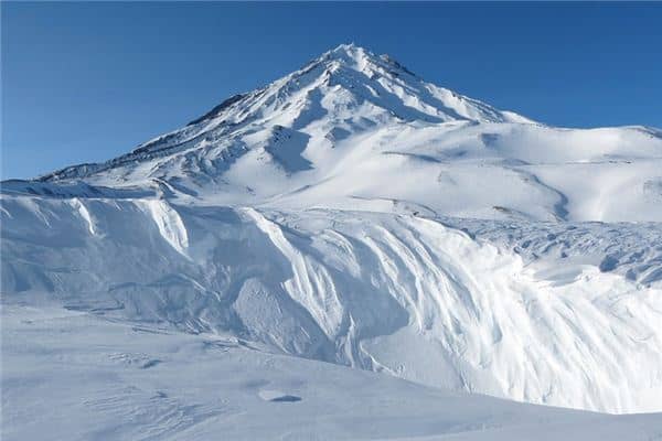 梦到雪山美景