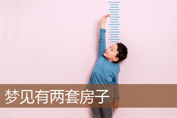 梦见有两套房子是什么意思