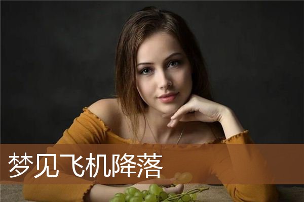 梦见飞机降落是什么意思