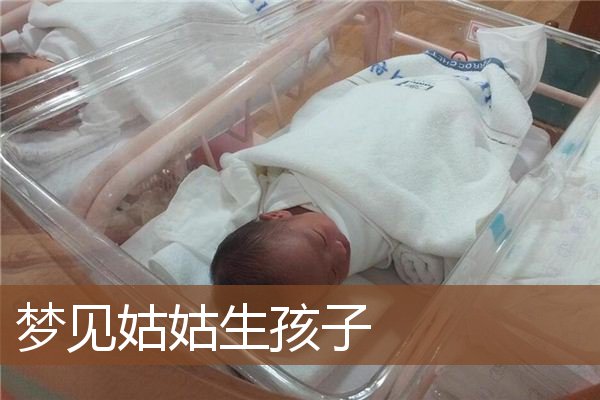 梦见姑姑生孩子是什么意思