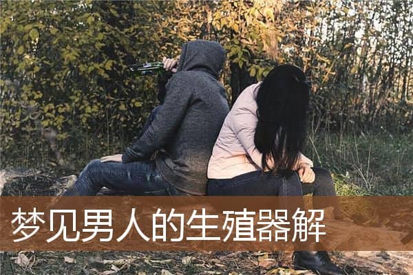 梦见男人的生殖器解是什么意思