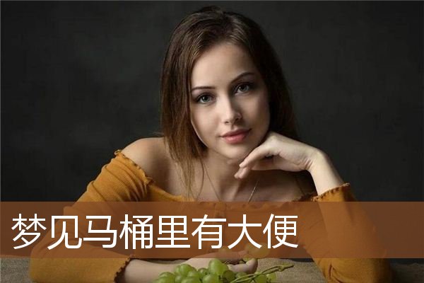 梦见马桶里有大便是什么意思