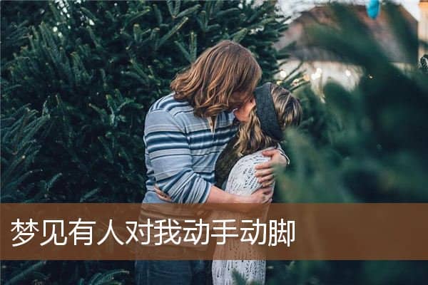 梦见有人对我动手动脚是什么意思