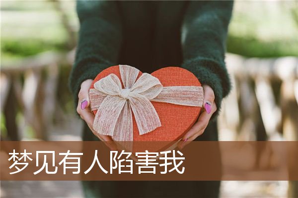 梦见有人陷害我是什么意思