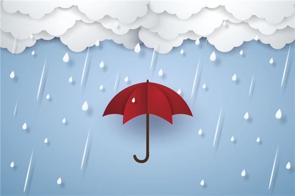 梦见下大雨屋里漏雨