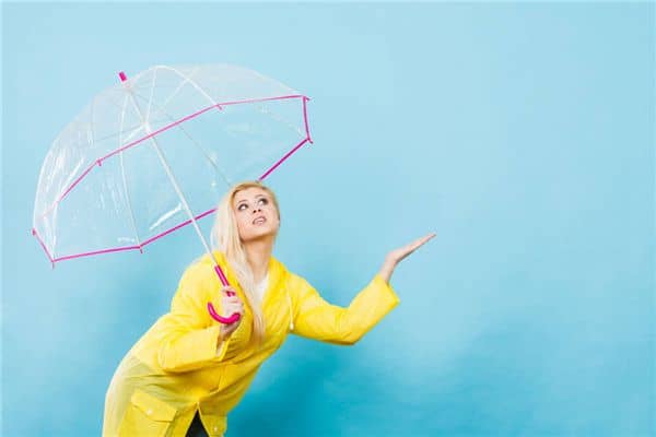 梦见别人穿雨衣